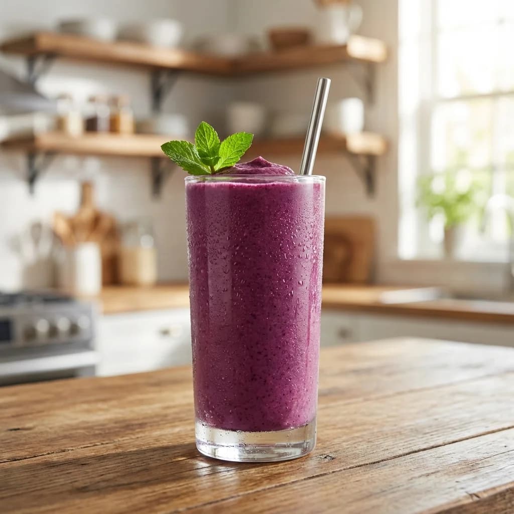 Smoothie de Açai Proteico Post-Entreno